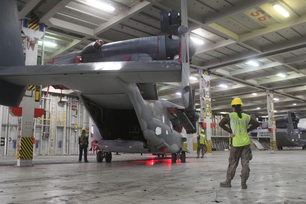 Ospreys move through Port of Shuaiba