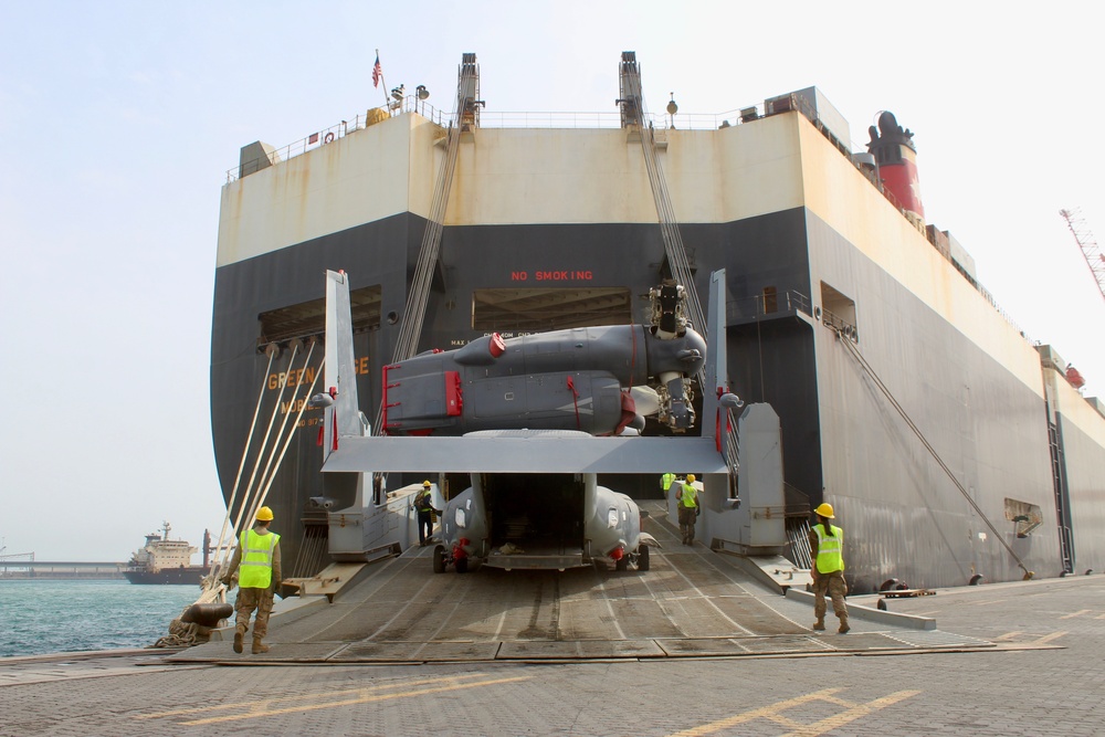 Ospreys move through Port of Shuaiba