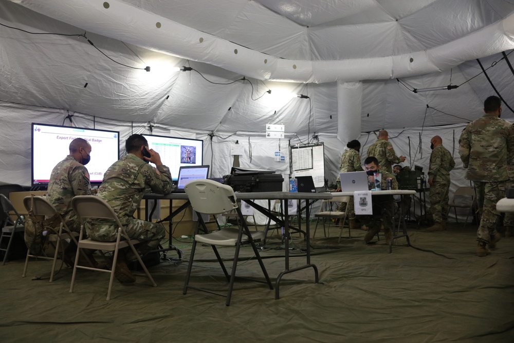 Soldiers seek the expert field medical badge