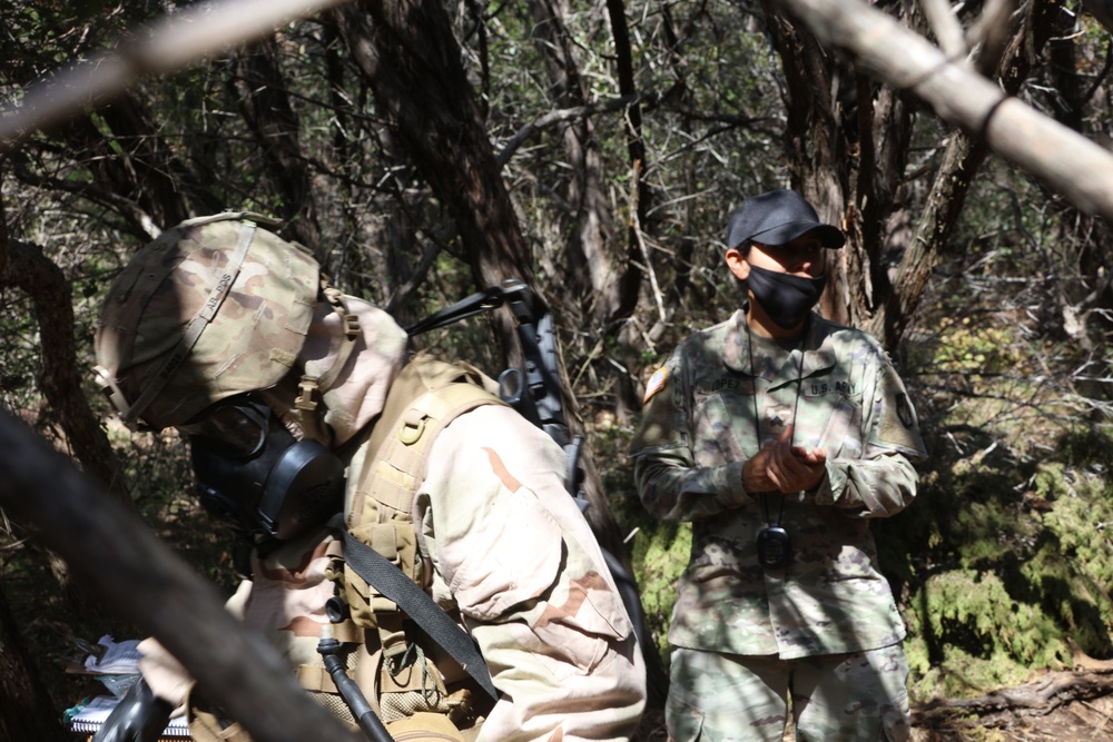 Soldiers seek the expert field medical badge