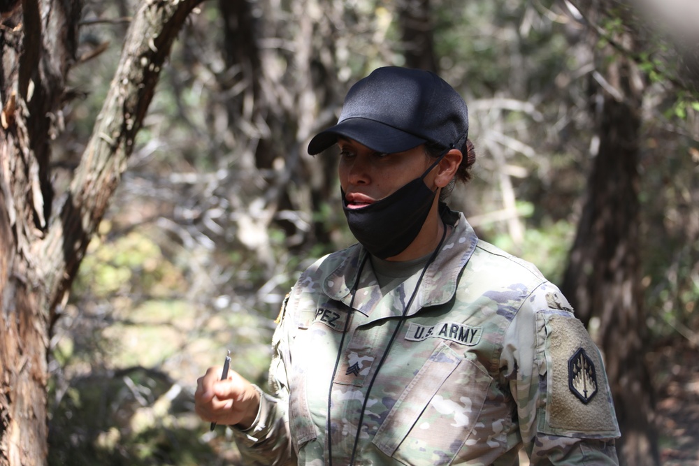 Soldiers seek the expert field medical badge