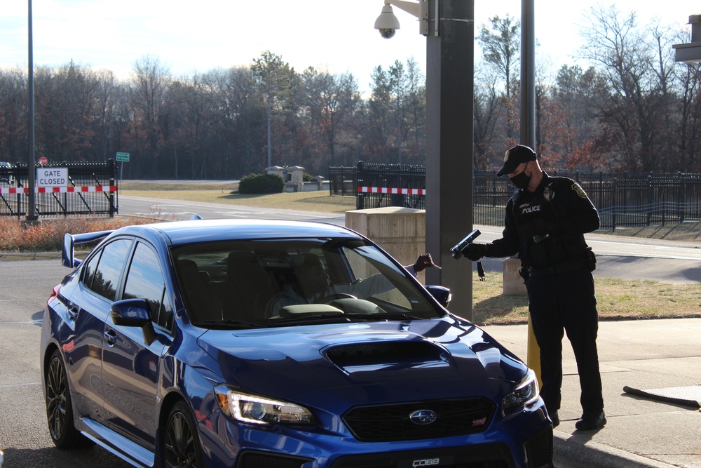 Fort McCoy police operations at installation's Main Gate