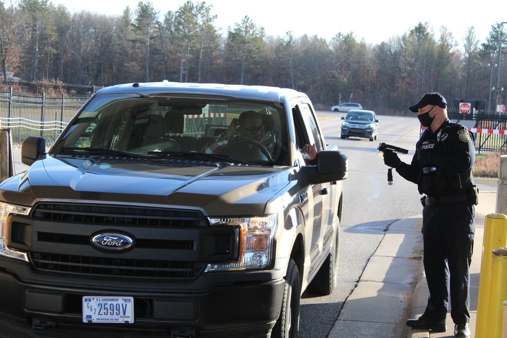 Fort McCoy police operations at installation's Main Gate