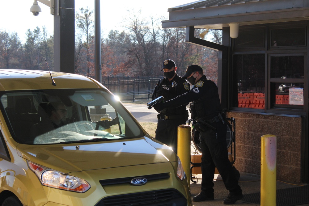 Fort McCoy police operations at installation's Main Gate