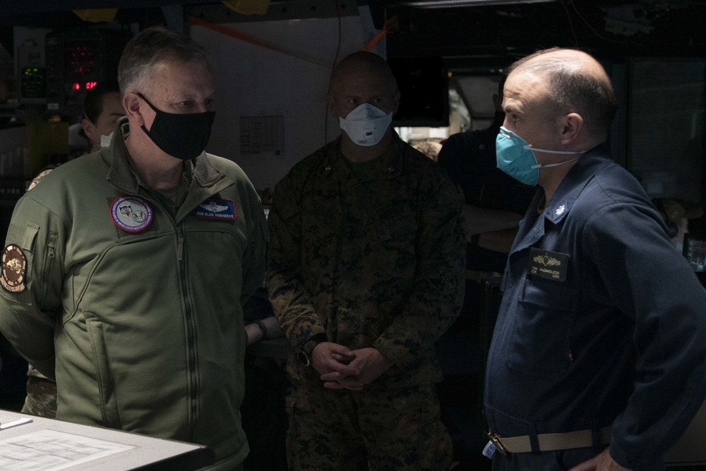 NORAD &amp; USNORTHCOM Commander Visits Mitscher