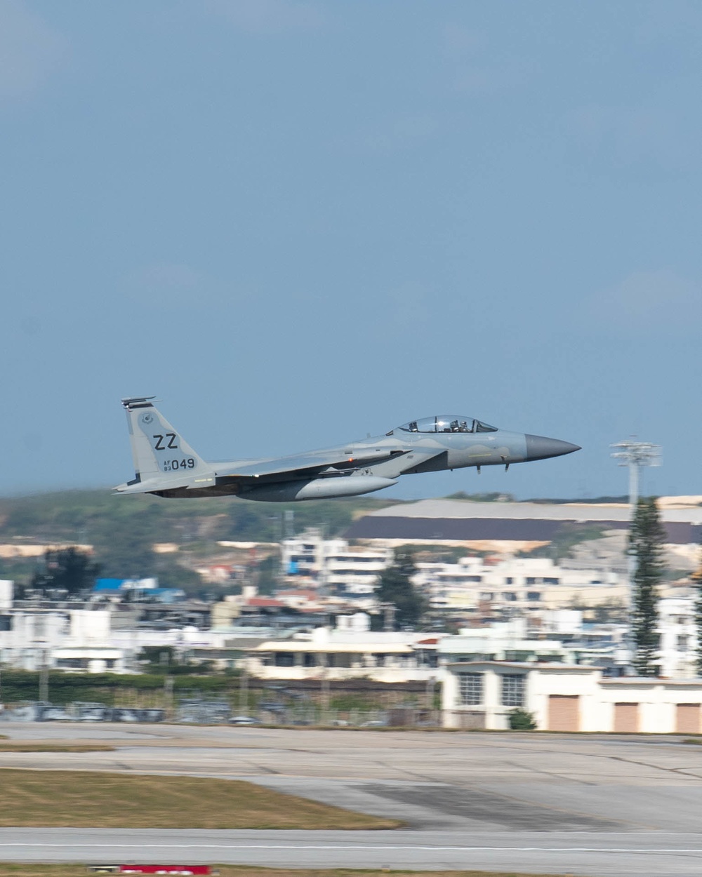 F-15C Eagles Taking Off