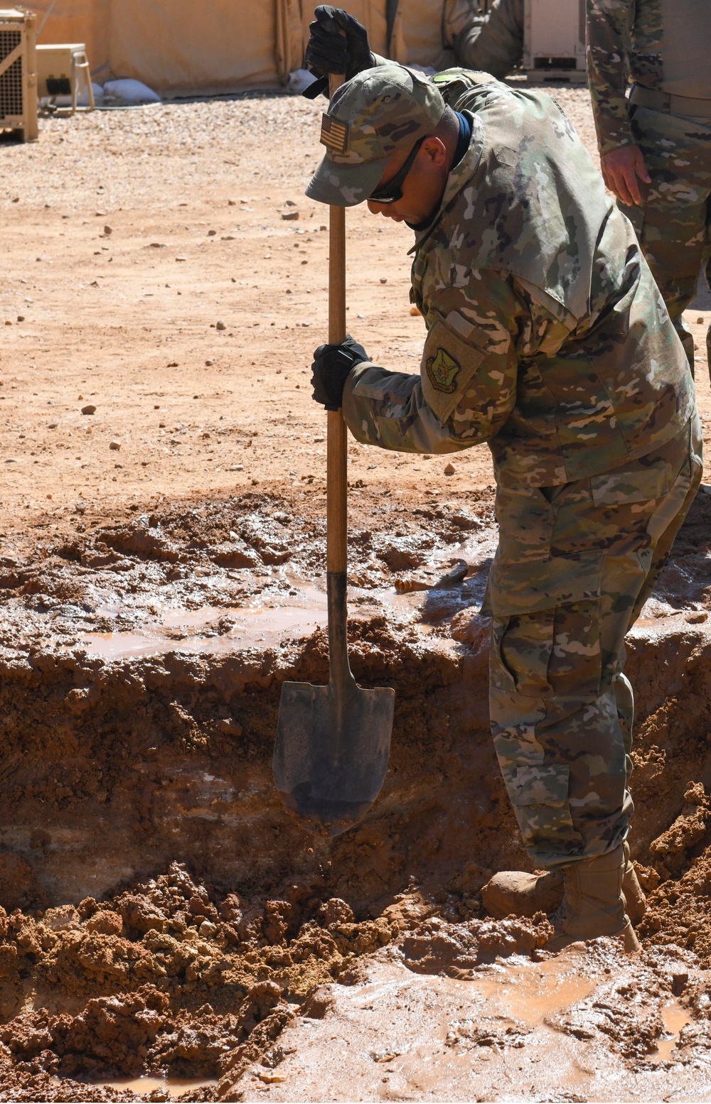 Repairing pipes, maintaining water flow