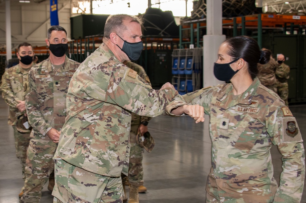 18th Air Force leadership visits CRW Airmen