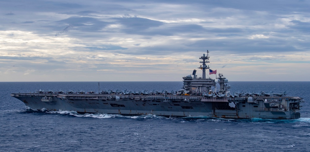 Nimitz and Theodore Roosevelt Conduct Duel Carrier Operations