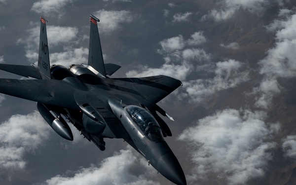Strike Eagles soar over AFCENT AOR