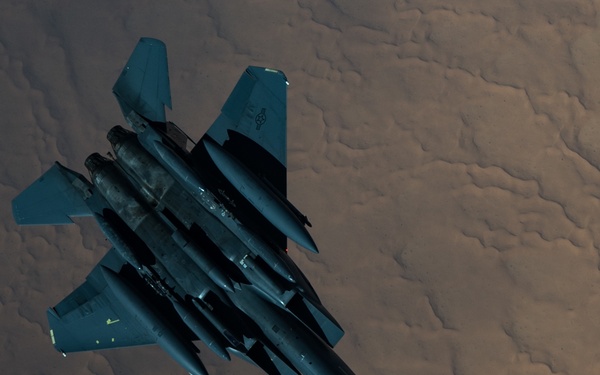 Strike Eagles soar over AFCENT AOR