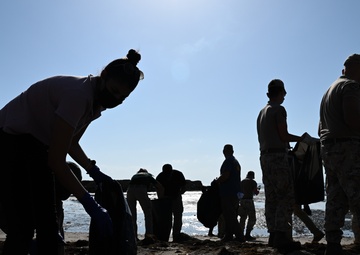 Civil Affairs East Africa Team, local partners clean Djiboutian beach