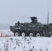 Bull Troop Braves Snow for Gunnery Training