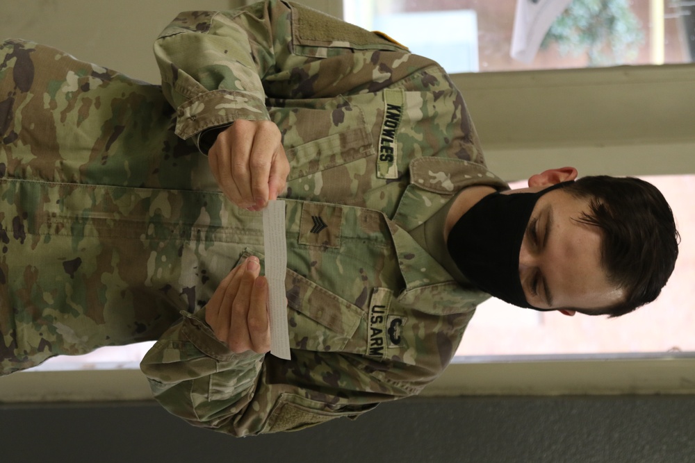 Soldiers of The 293rd Military Police Company Conduct SHARP Training With A Twist