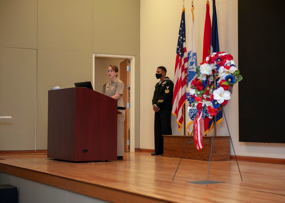 NMTSC Remembers HM3 John Fralish During Ceremony at METC
