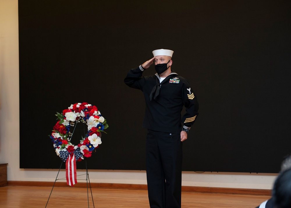 NMTSC Remembers HM3 John Fralish During Ceremony at METC