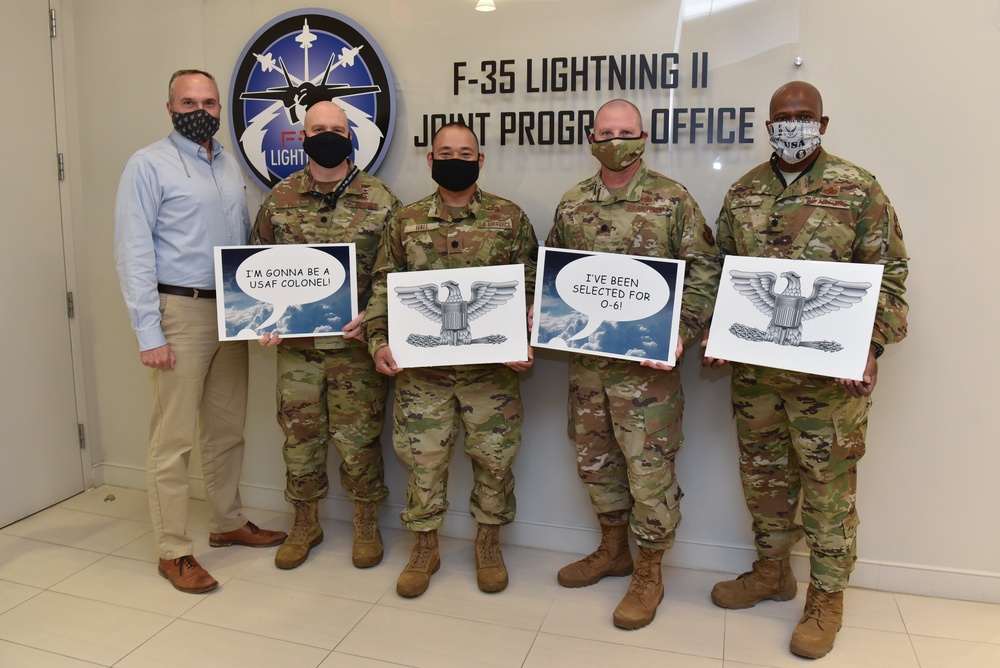 F-35 Program Congratulates USAF Colonel Selects