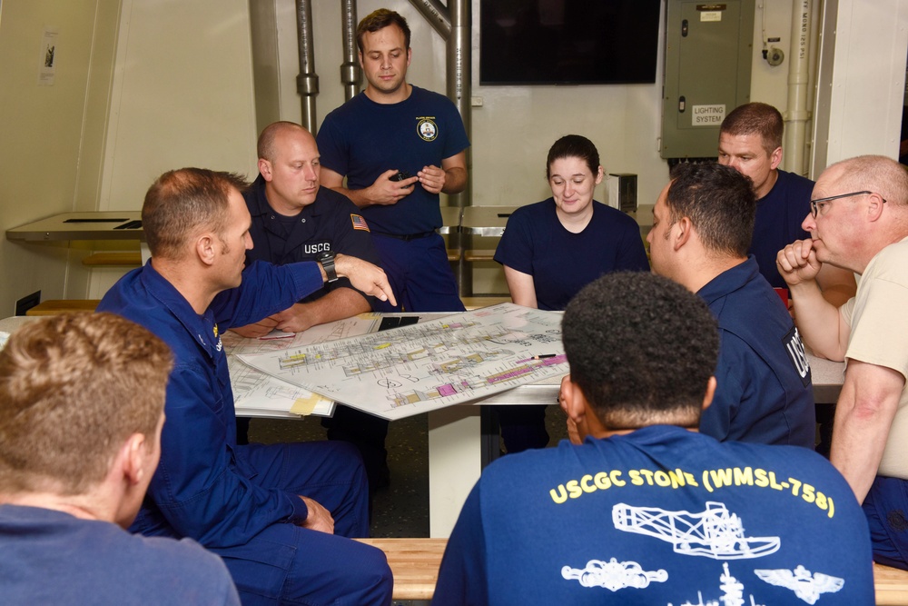USCGC Stone (WMSL 758) engineering training