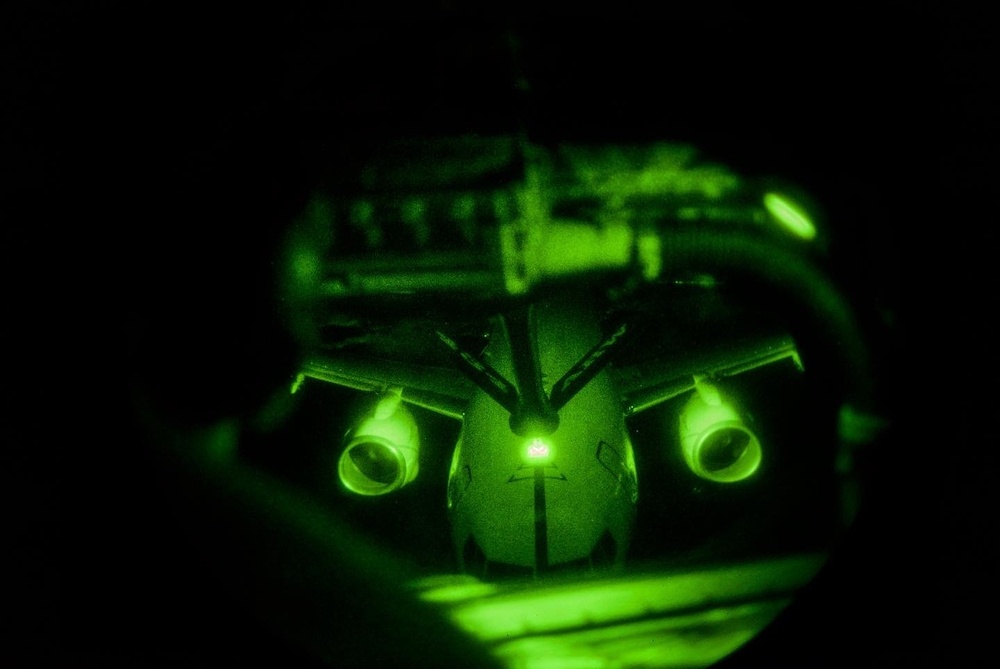 927th refuels a P-8 Poseidon