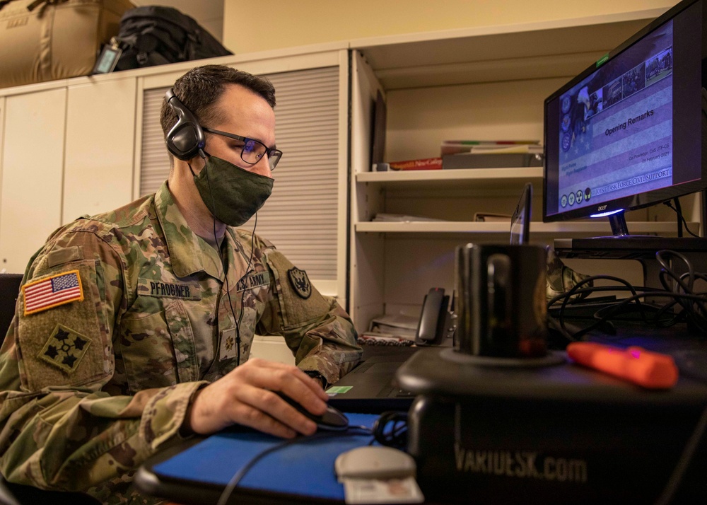 JTF-CS Conducts Virtual Battle Captain Course