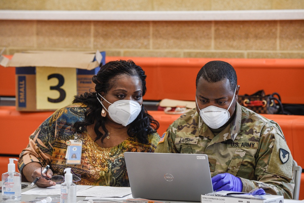 MDNG assists Montgomery Co. with COVID-19 self-testing