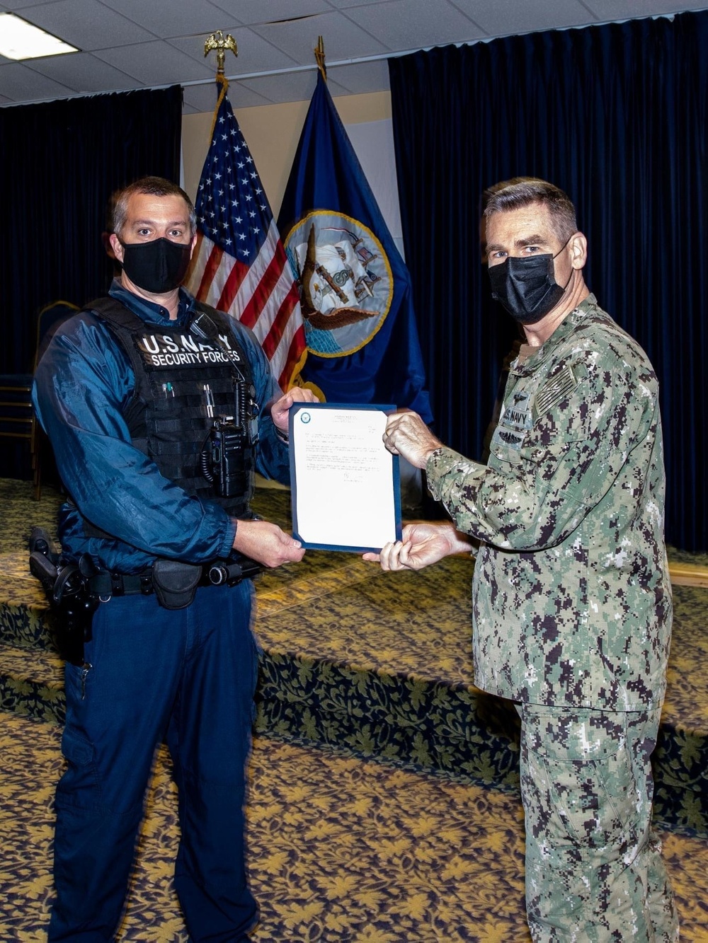 NSA Panama City Security officer gets letter of appreciation