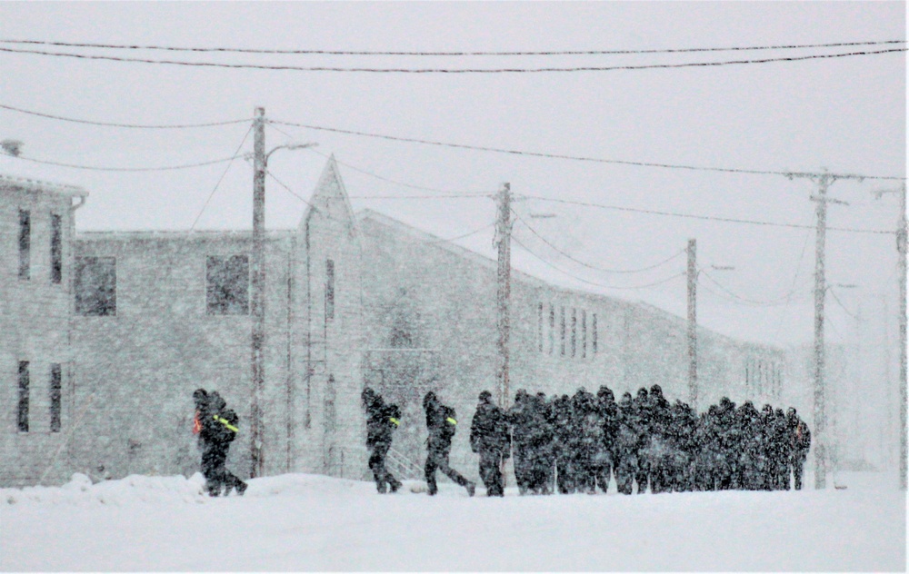 U.S. Navy’s Recruit Training Command ROM operations in February at Fort McCoy