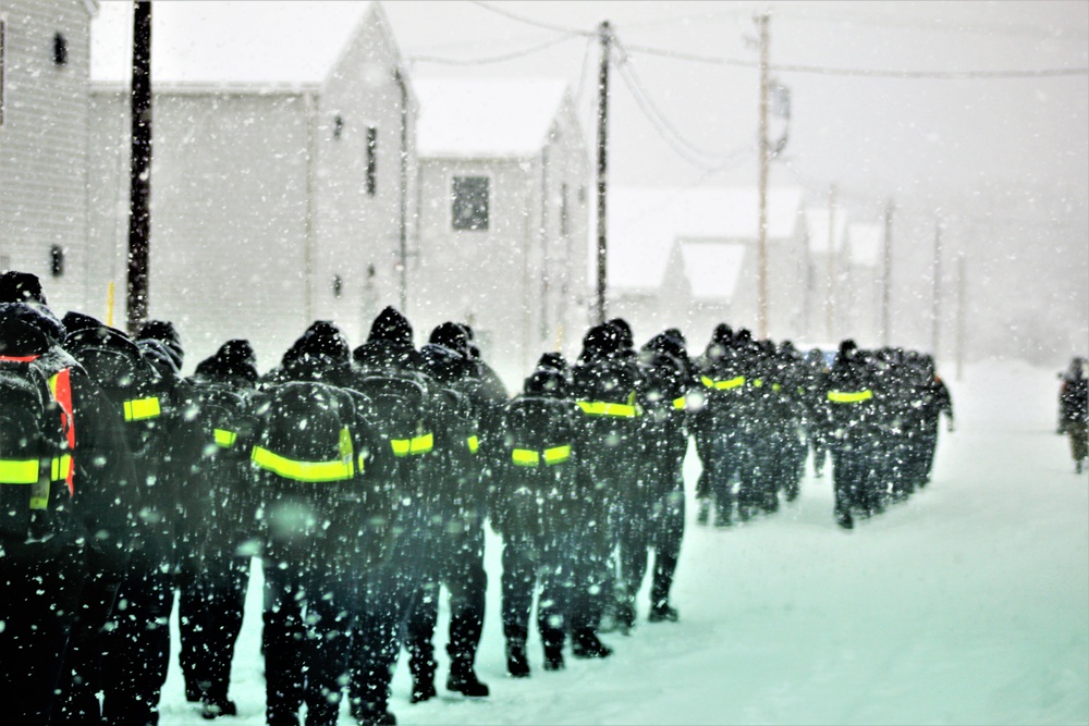 U.S. Navy’s Recruit Training Command ROM operations in February at Fort McCoy