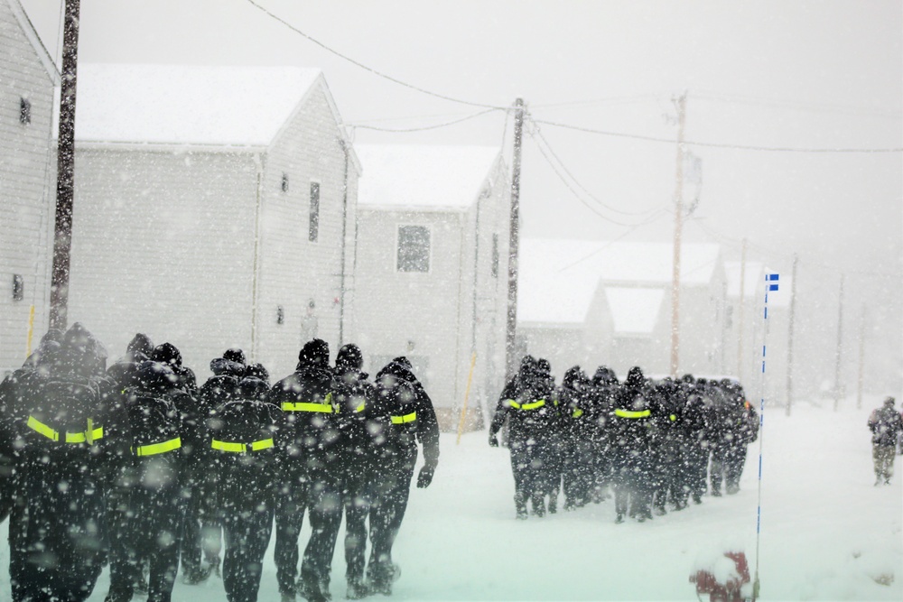 U.S. Navy’s Recruit Training Command ROM operations in February at Fort McCoy
