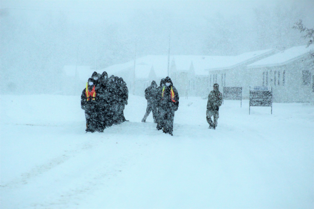 U.S. Navy’s Recruit Training Command ROM operations in February at Fort McCoy