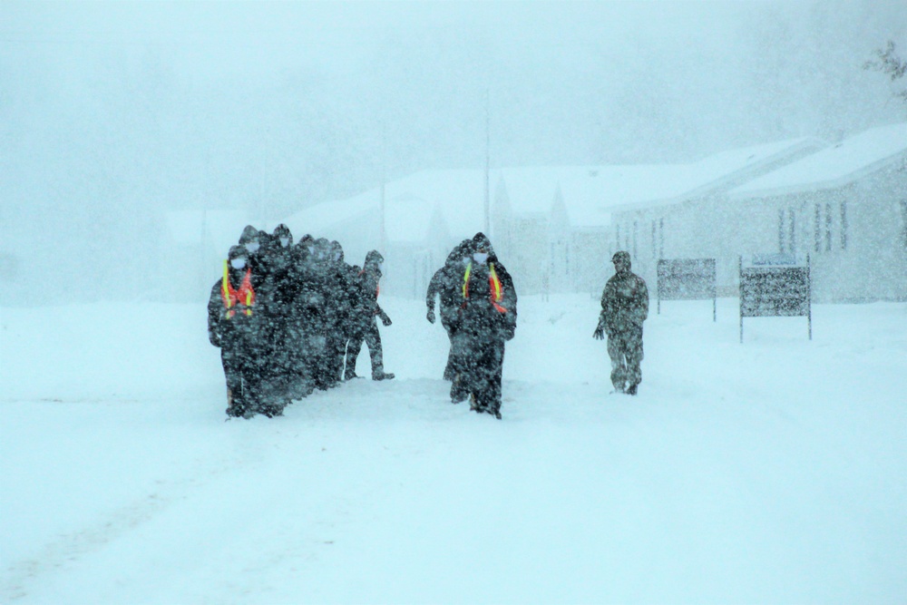 U.S. Navy’s Recruit Training Command ROM operations in February at Fort McCoy