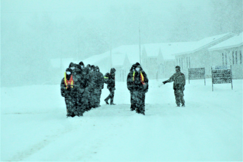 U.S. Navy’s Recruit Training Command ROM operations in February at Fort McCoy