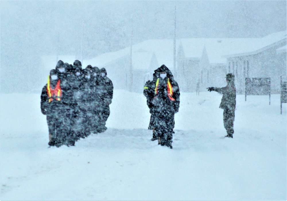 U.S. Navy’s Recruit Training Command ROM operations in February at Fort McCoy