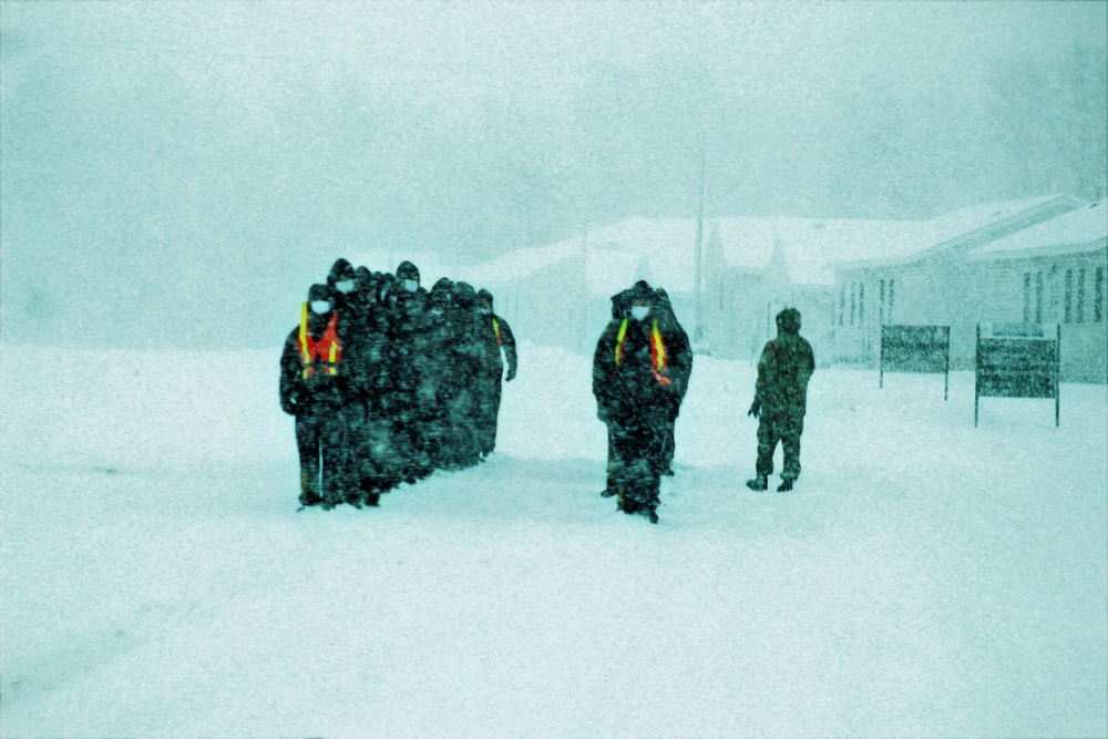 U.S. Navy’s Recruit Training Command ROM operations in February at Fort McCoy