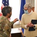 Commander recognizes career milestone