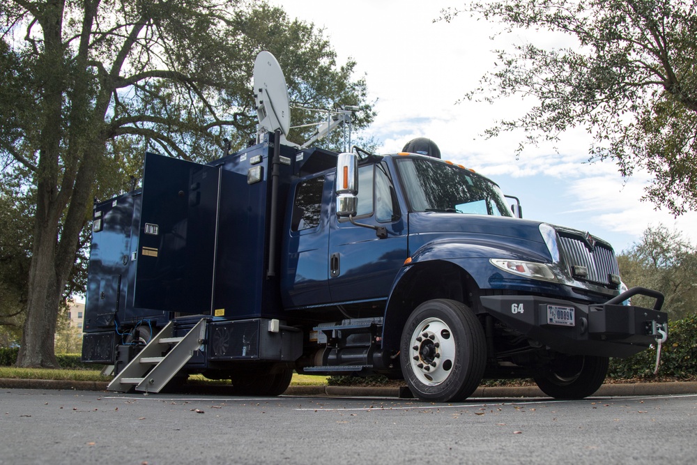 48th Weapons of Mass Destruction Civil Support Team utilizes Unified Command Suite communications vehicle