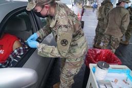 Ohio National Guard begins assisting with COVID-19 vaccinations