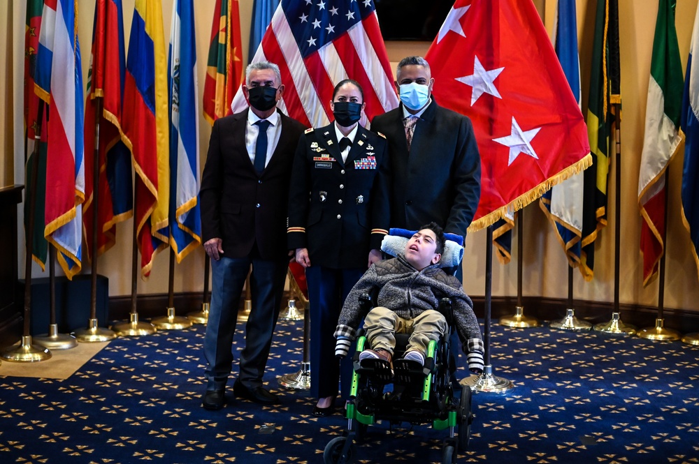LTC Carrasquillo's promotion ceremony