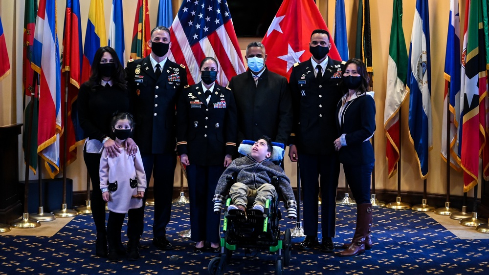 LTC Carrasquillo's promotion ceremony