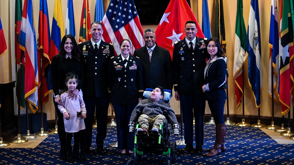LTC Carrasquillo's promotion ceremony