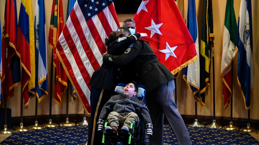 LTC Carrasquillo's promotion ceremony