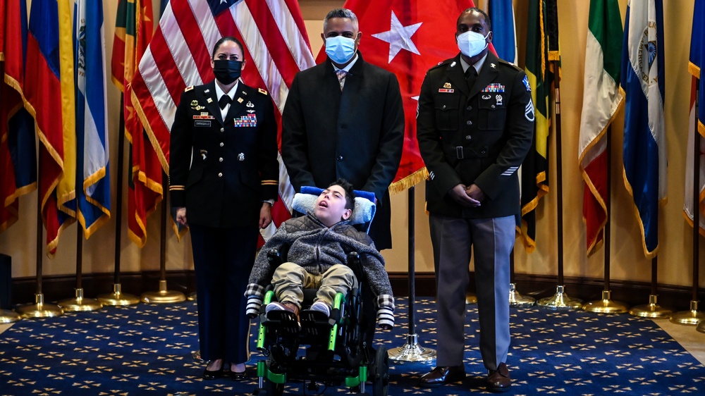 LTC Carrasquillo's promotion ceremony