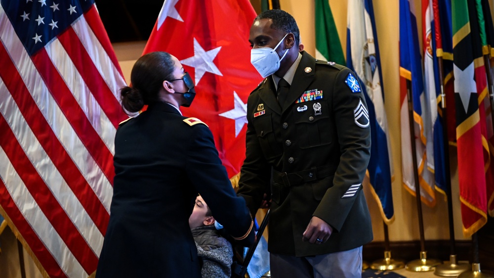 LTC Carrasquillo's promotion ceremony