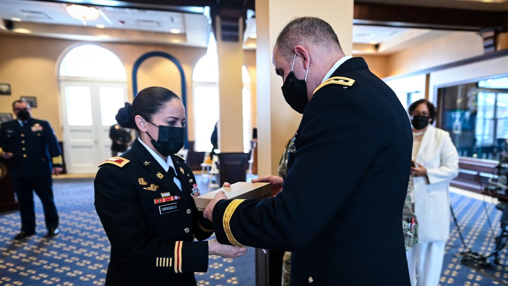 LTC Carrasquillo's promotion ceremony