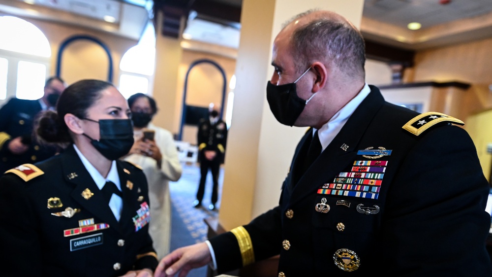 LTC Carrasquillo's promotion ceremony