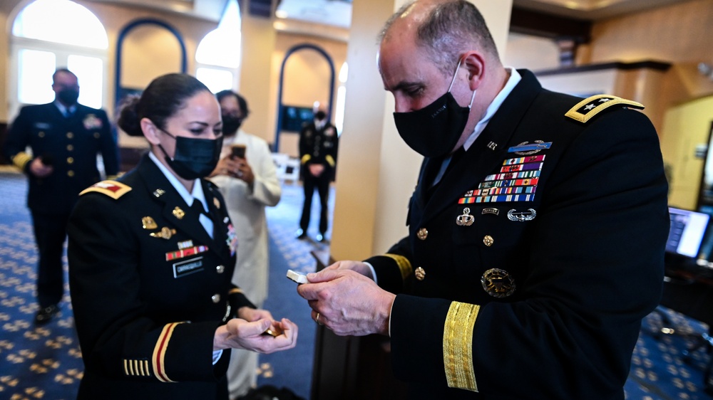 LTC Carrasquillo's promotion ceremony