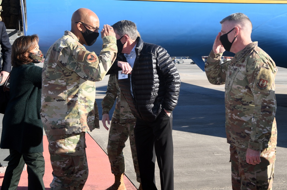 Air Force Chief of Staff Visits Robins AFB