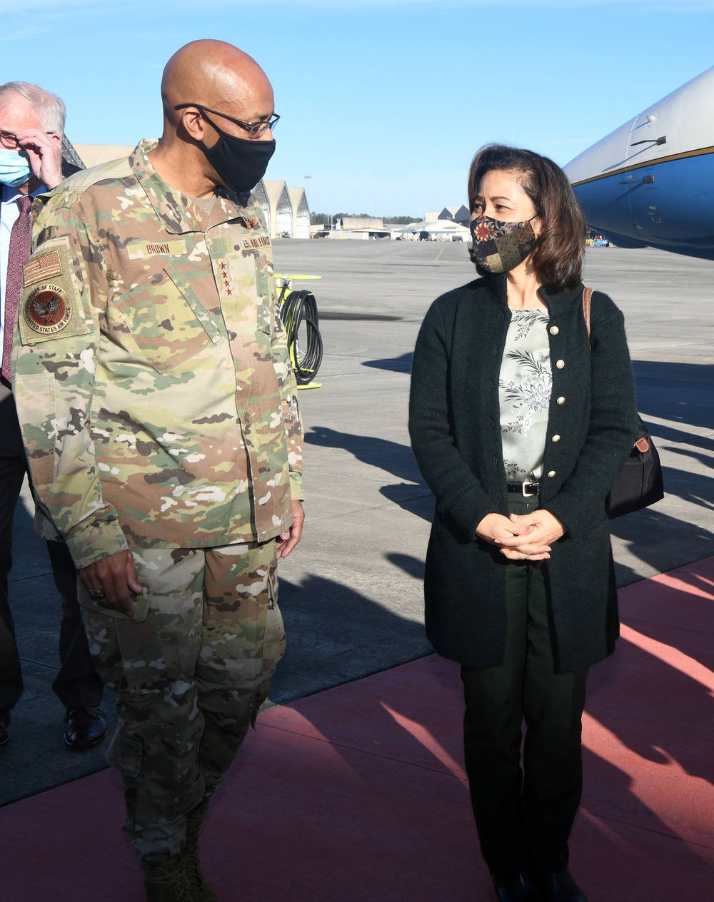 Air Force Chief of Staff Visits Robins AFB