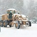 Regional Training Site-Maintenance staff, students conduct ops in snow at Fort McCoy
