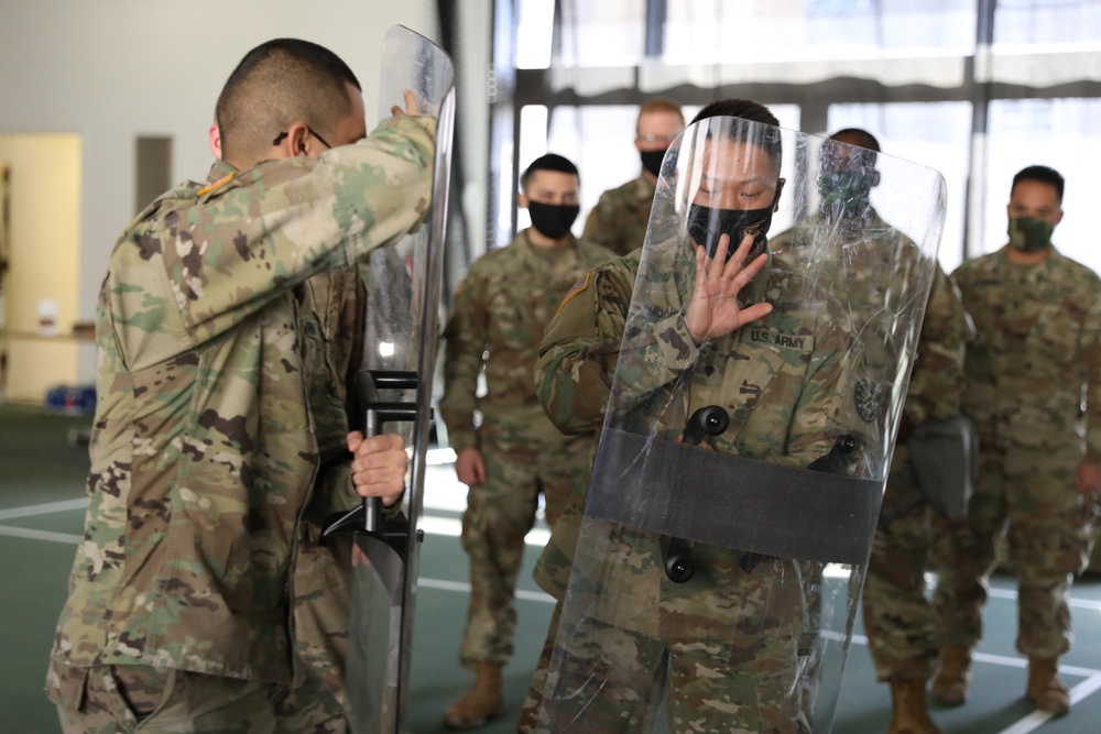 National Guard troops conduct Civil Disturbance Training